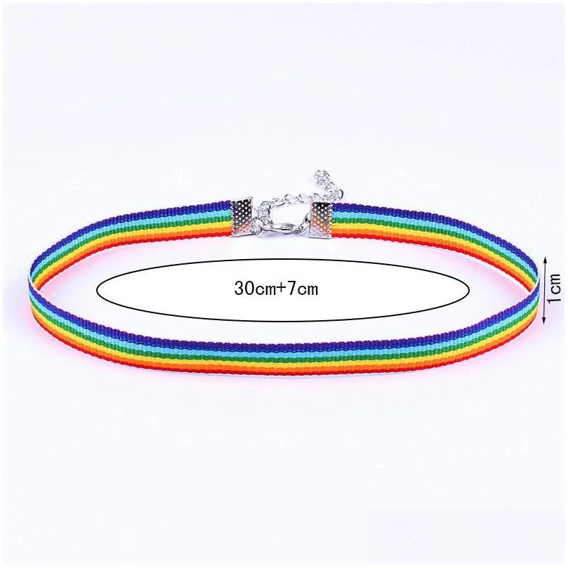 Hänge halsband spetsar halsband män kvinnor gay stolt