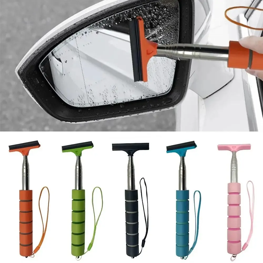 Car Telescopic Windscreen Wiper For Rearview Mirror, Retractable Snow - View #4