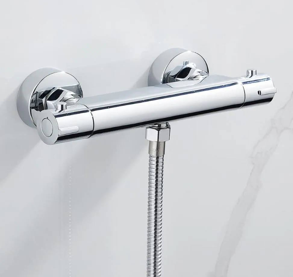 Thermostat Ducharmatur robinet de bain-douche, vanne de commande, mitigeur mural, température, double sortie, ensembles de salle de bains 6900790