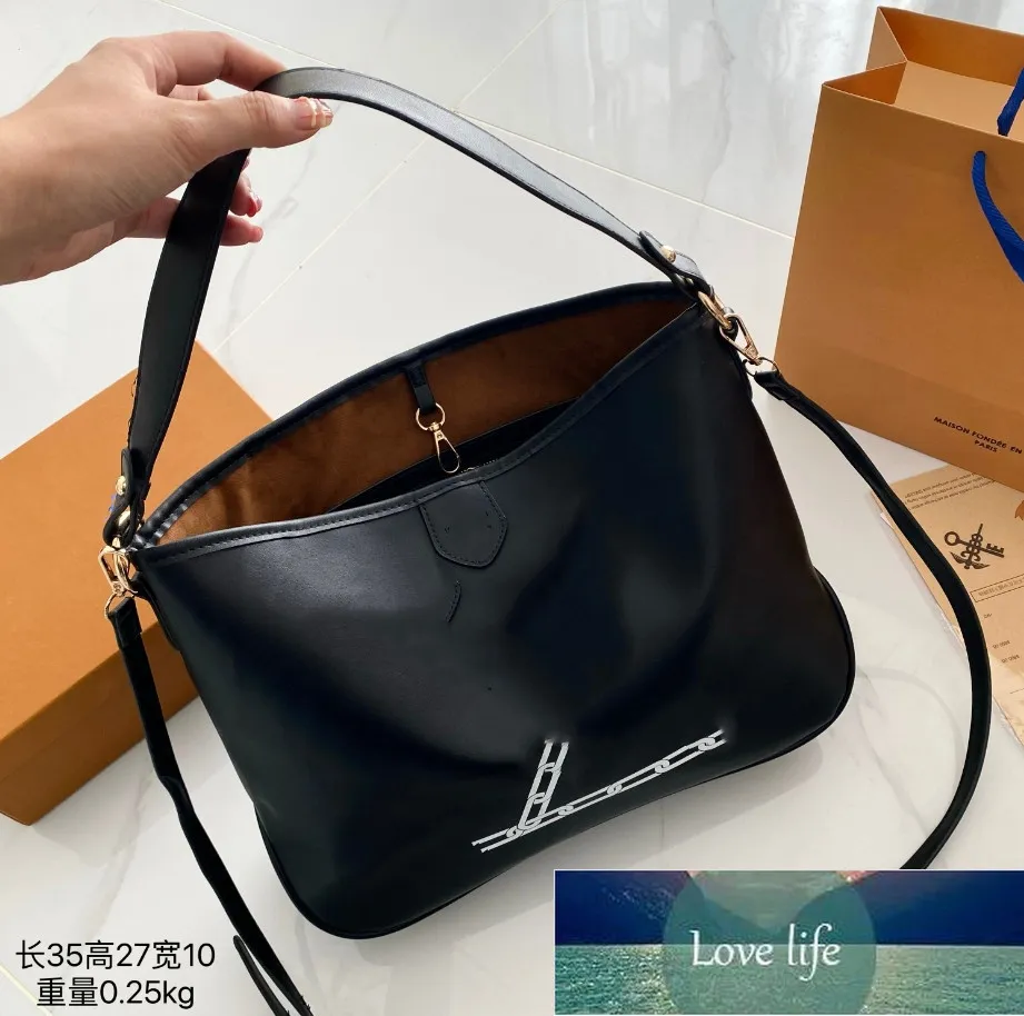 シンプルな黒のポータブル大容量女性用バッグショッピングギフトバッグ学生服の本バッグ