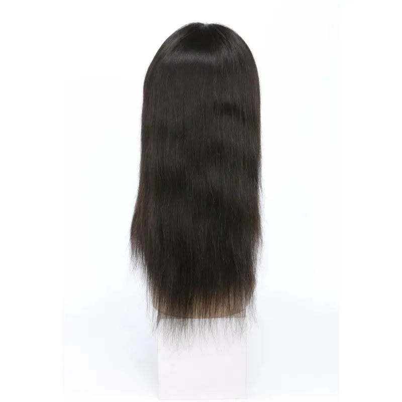 Wigs Malaysian 13*4 Lace Front Wigs 1432inch Straight Human Hair Silky Soft Straight Wig With Baby Hair Pre Plucked