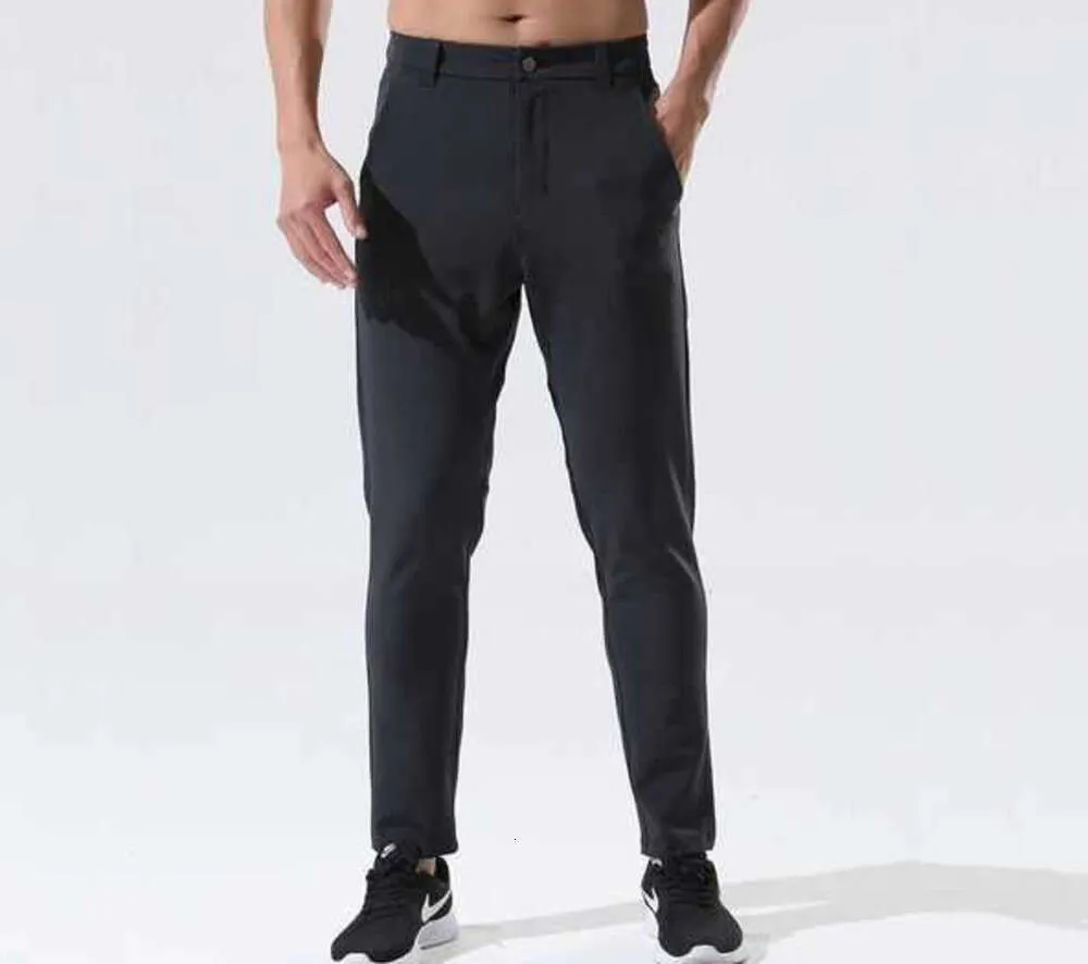 LULULEMEN Womens Leggings Yoga Outfit Lulu Pant Men Golf Pants Stretch Sweatpants With Zipper Pockets Slim Fit Work Casual Joggers Man Sport Lulu Man FNL89543
