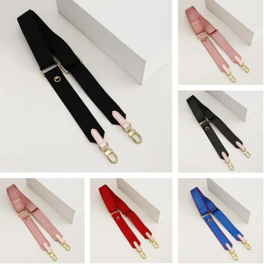Designer tas schouderband 3 -delige set tassen 9 kleuren zakband dames tas canvas tas onderdelen riem m44823 munt portemonnee schoudertas riemen luxe tas accessoires