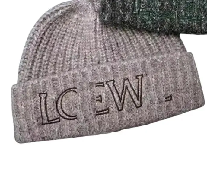 Caps Beanie/Skull Caps Luxe Mutsen Ontwerper Winter Bean heren en DamesファッションデザインGebreide Mutsen Herfstwollen MutsレターJacquar