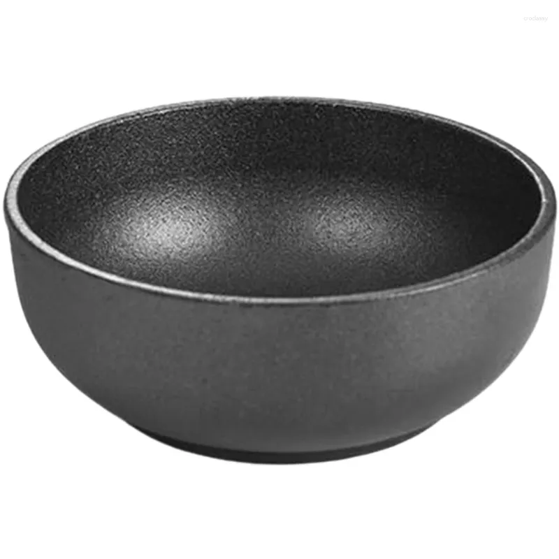 Dinnerware Sets Multifunction Japanese Sizzling Pot Cast Iron Reusable Korean Cuisine Bowl