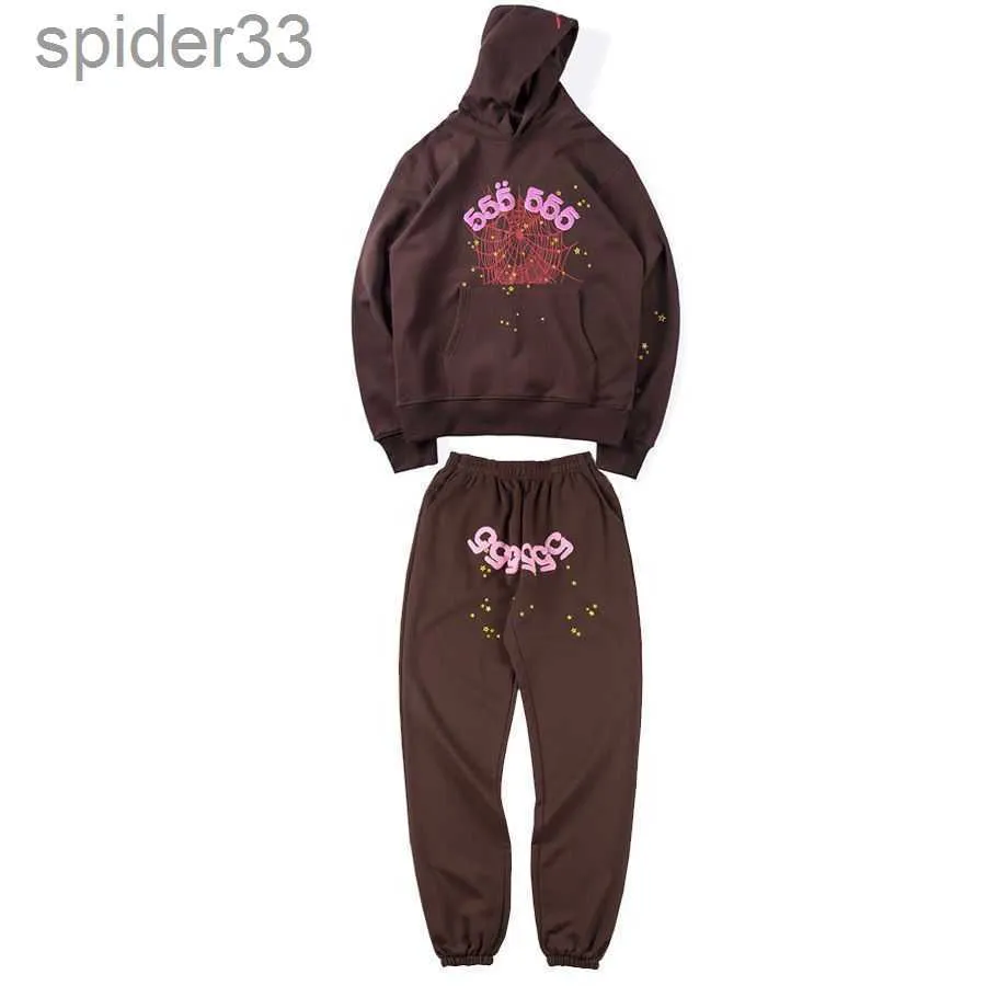 Męskie bluzy bluzy moda Sp5der 555555 Designer Tracksuit Suit Suit Pająk Young Thugg Set Styl Style Anioł numer Wols6j Qllr