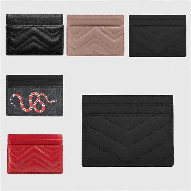 حاملي بطاقة Luxurys Designer Wallet Cards Fashion Women's Leather Wallets بالجملة