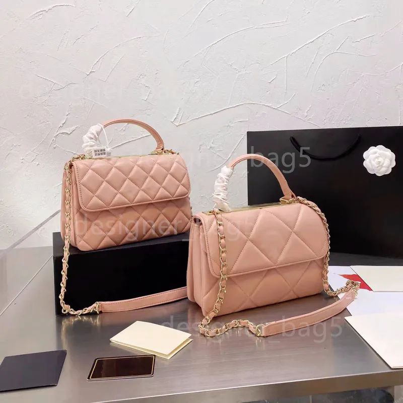 Borse a tracolla firmate Tote di alta qualità Borsa a tracolla a catena Borsa da donna classica con patta CC Borsa con pochette in pelle di agnello di lusso