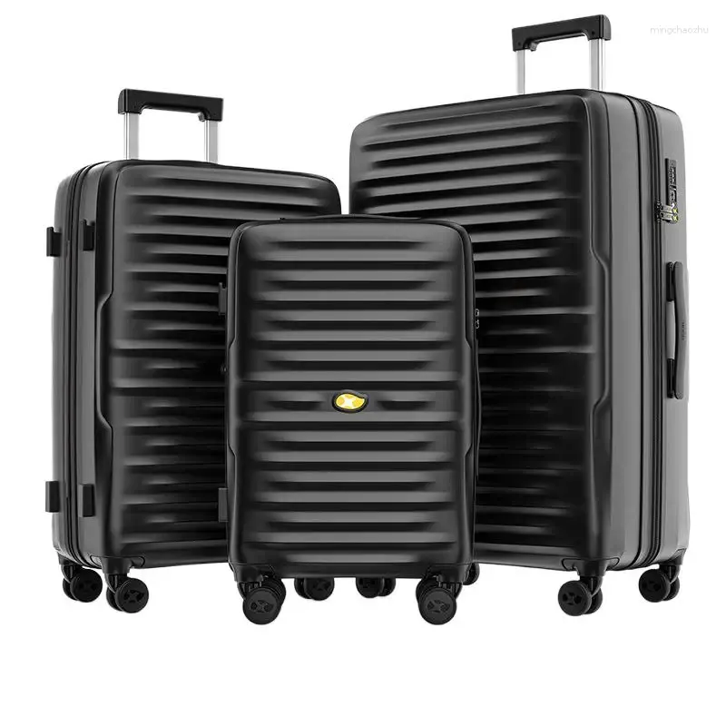 Suitcases Fashionable Business Universal Wheels Pull Rods Hand Push Travel Large Capacity Wear-resistant And Silent Boarding Luggage