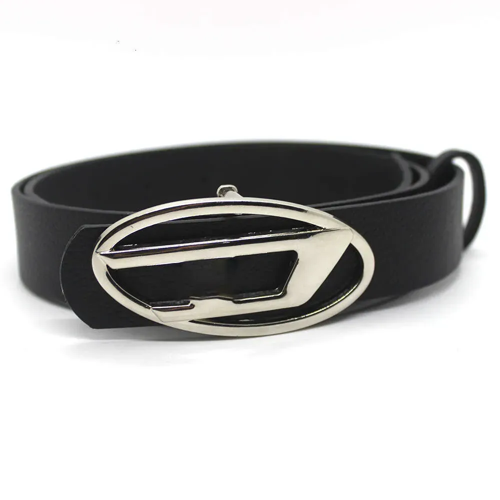 Designer Belt New Letter Oval Metal Snap Buckle And Women Versatile Decorative Fashion Matching