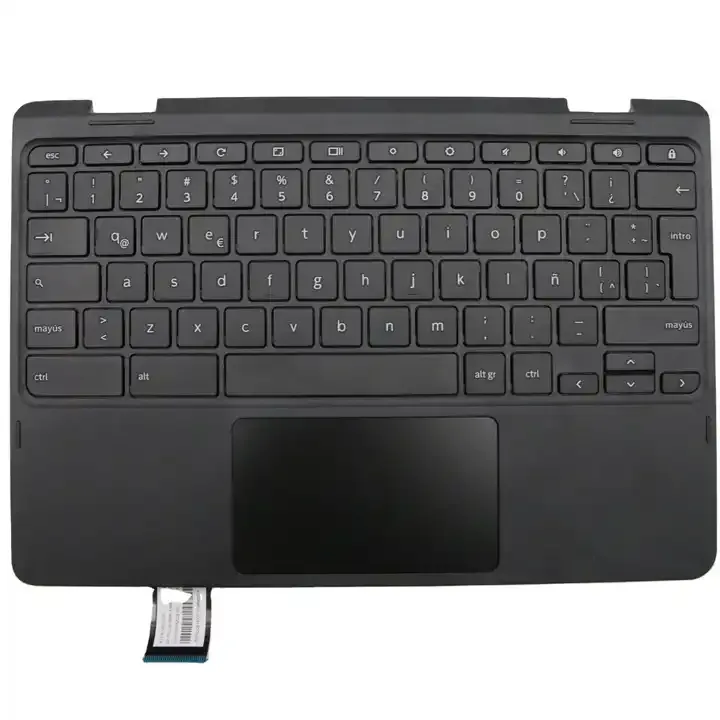 Nova capa superior para laptop, capa superior c, descanso para as mãos com teclado LSP com touch pad para lenovo chromebook 300E 5CB0Q93998