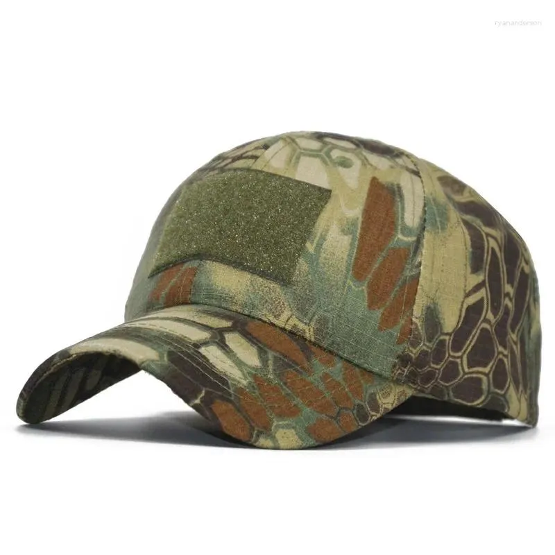 Ball Caps Fashion Mężczyźni Kobiety Kamuflabowe czapka baseballowa oddychająca Summer Sports Sport Snapback Hip Hop Jungle Tactical Tat Hats EP0403