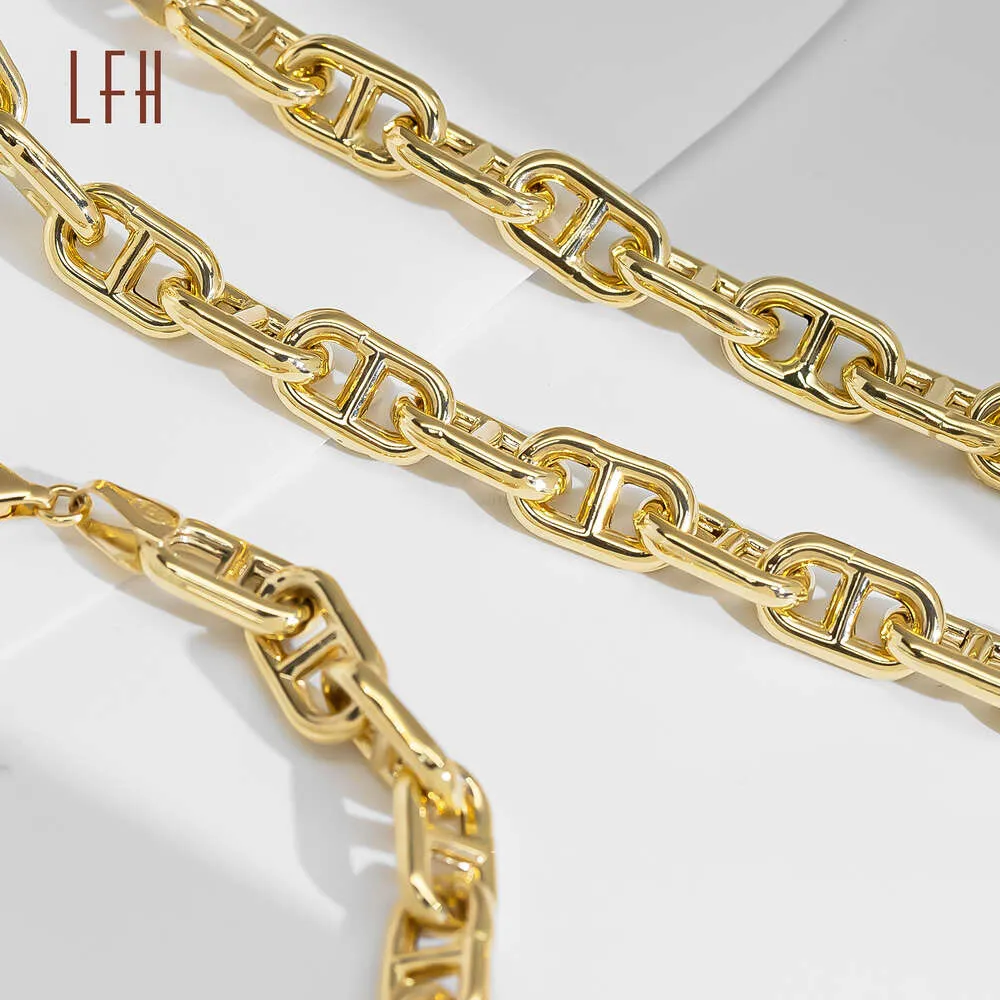Wholesale Au750 18k Pure Gold Stud Link Chain Saudi Gold Jewelry