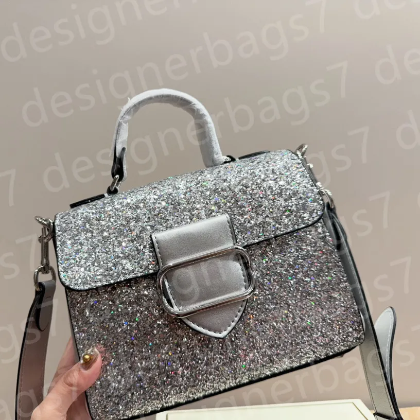 Высокое качество, новая модная тенденция, блестящий дизайн с блестками, мини-сумка-мессенджер, дизайн с плечевым ремнем, роскошная маленькая квадратная сумка, женская дизайнерская сумка, модная сумка через плечо