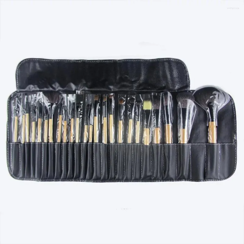 Makeup Brushes 24piece Brush Set With Wooden Handle Complete Of Eye Shadow Loose Powder Blush