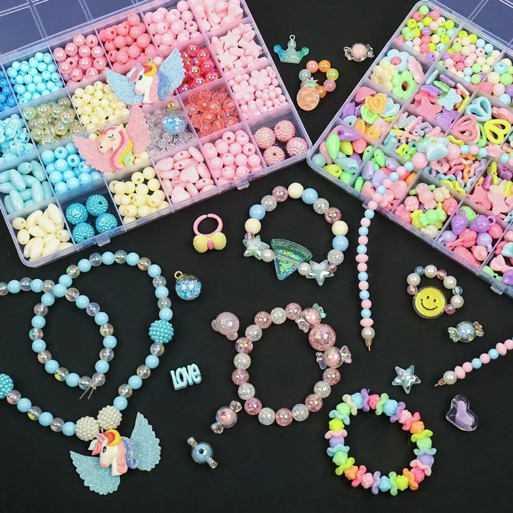 Ragazze fai da te Set di perline K per la creazione di gioielli