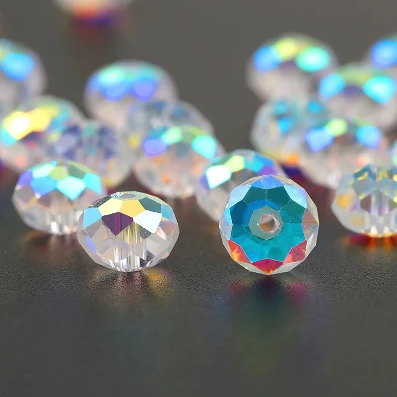 AB Color Crystal Beads Kit: 180-for Jewelry Making, Bracelets & More ...