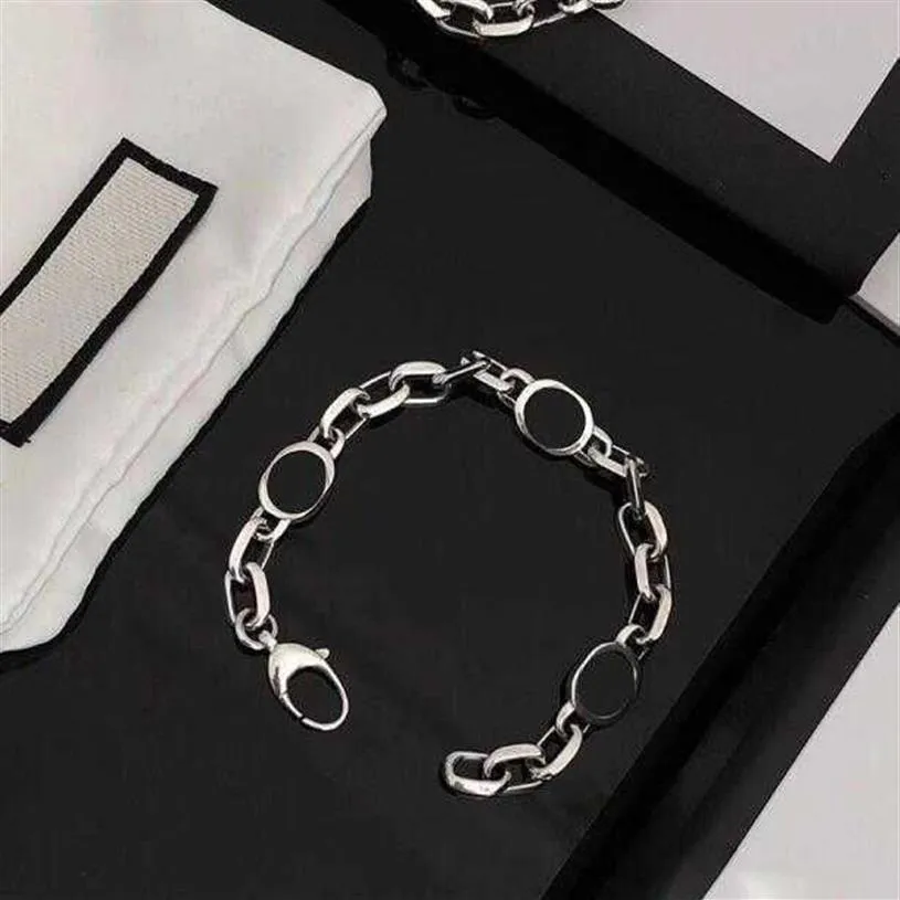 Designer Unisex Punk Bracelet Cuff Bangle Men Women Silver Stainless Steel Jewelry Women High Quality Hip-hop Bracelets With box2682