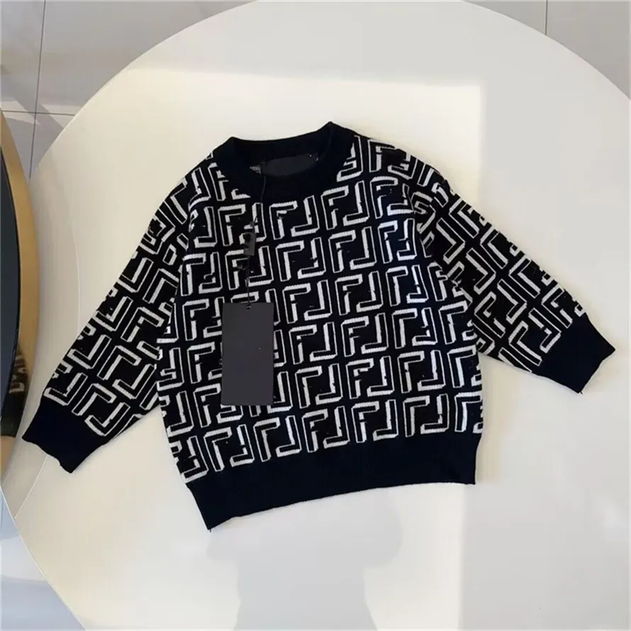 Projektantka dla dzieci marka chłopców dziewczęta Wysokiej jakości swetry ciepłe dziecko pullover jesienna zimowa bluza rozmiar 90-150 cm A23