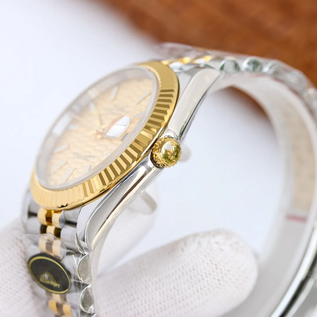 Luxury Mens Automatic Mechanical Watch, 41mm Stainless Steel 