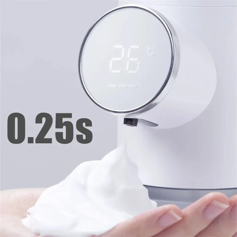 Liquid Soap Dispenser Foam Smart Induction Mobile Phone Washing Machine Wall Mounted Bubble Electric Charging