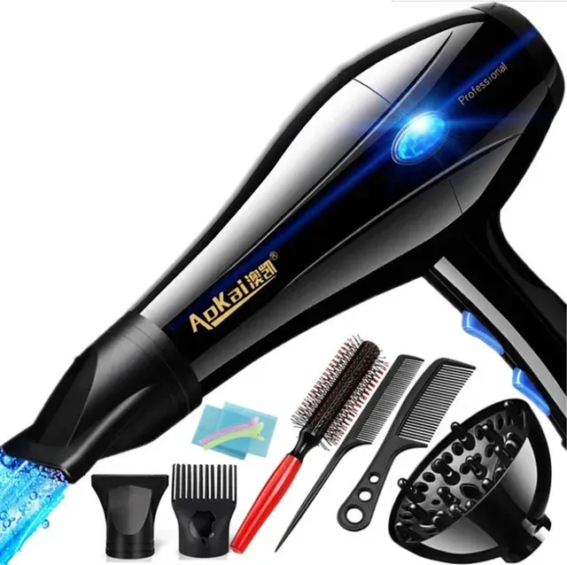 220V Hair Dryer Professional 2200W Gear Strong Power Blow Hair Dryer Brush For Hairdressing Barber Salon Tools Hair Dryer Fan 231229 From Hui0007 40.23 DHgate.Com