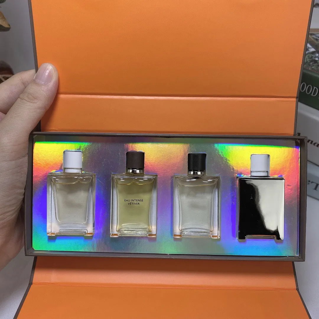 2024 Top Parfum Set 30ml 4pcs Parfum Eau De Parfum Spray Cologne Bonne Odeur Sexy Parfum Parfum kit cadeau En Stock Expédier rapidement