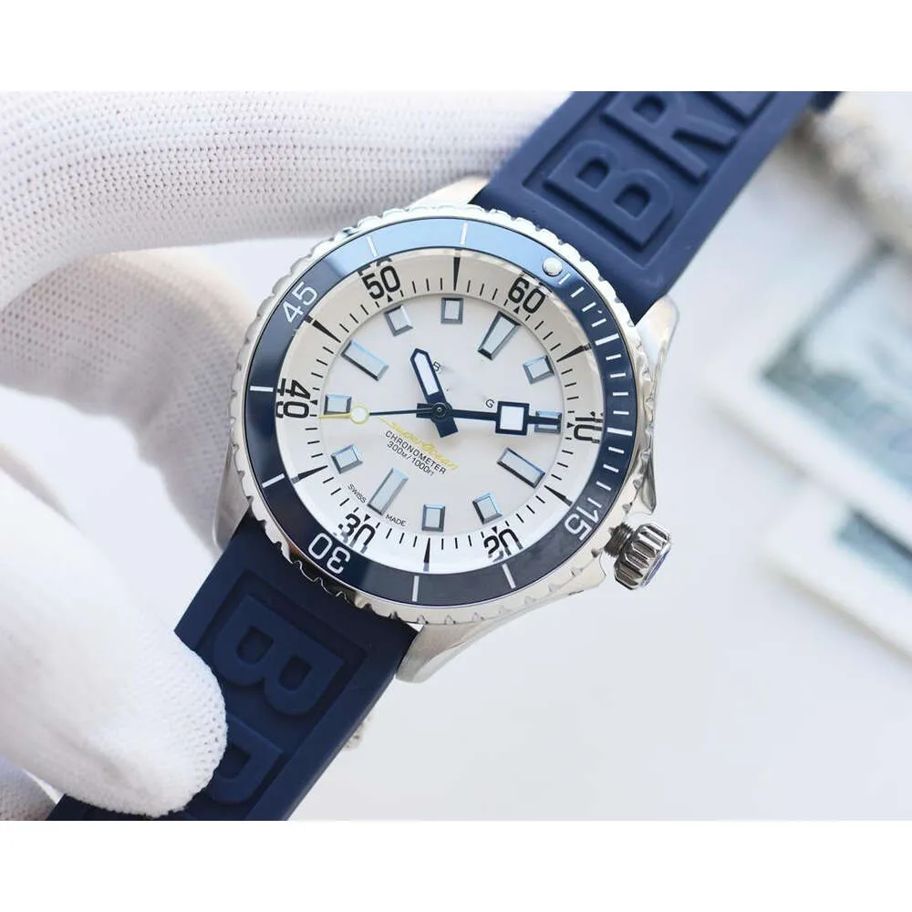 Designer Superocean Watch Men Breit Watches Chronograph Wristwatches 5A High Quality Auto Mechanical Movement Uhren Super Luminous Montre Breit Jason007 23HS