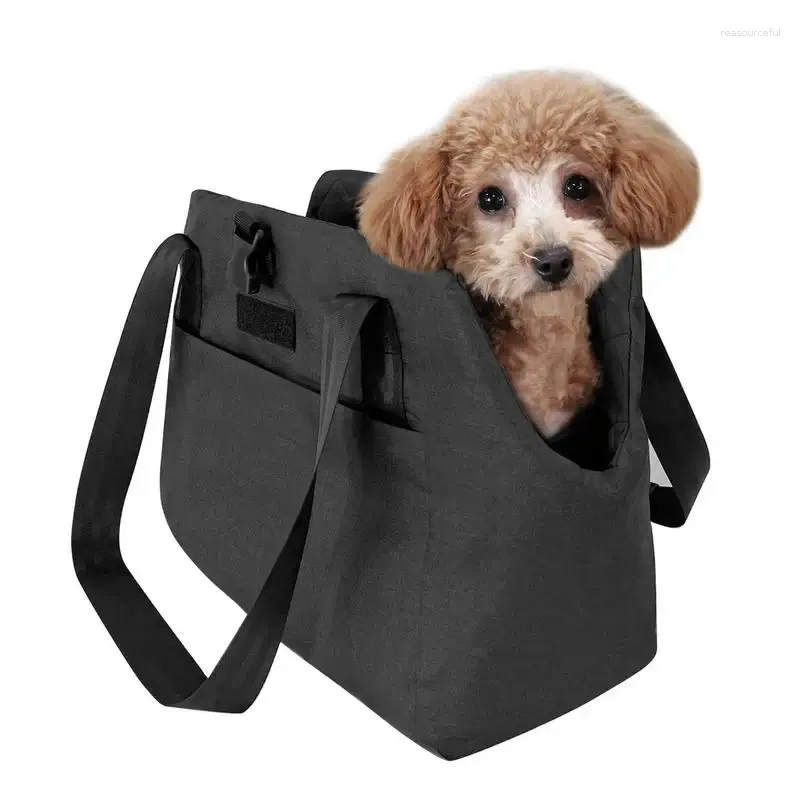 Porte-chien chauffant pour animaux de compagnie, sac à bandoulière USB, caractéristiques de sécurité, coussin chaud pour voyage en plein air, fournitures pour animaux de compagnie, automne et hiver