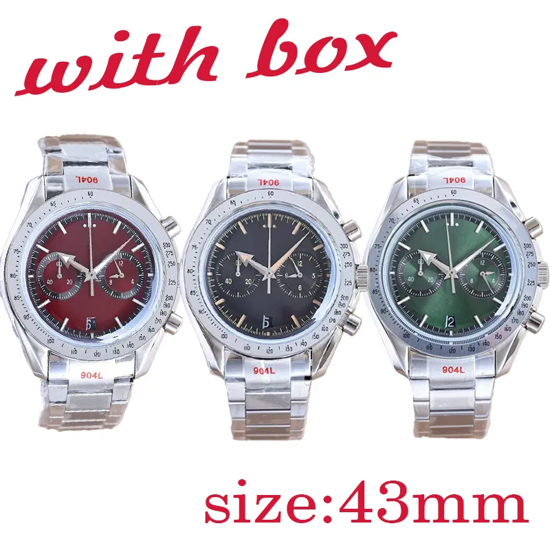 Luxury Mens Watch 43mm High Quality Watch Sapphire Watch 904l Quartz Watch Waterproof Watch Montre Luxe Watch Womenwatch Ocean Brand Watch Blue 2023 Circular