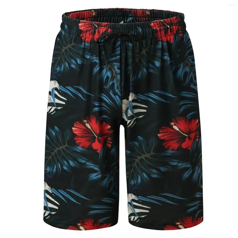 Pantaloncini da uomo Pantaloni primaverili estivi da uomo Pantaloni da festa per le vacanze Spiaggia Hawaii Pianta tropicale Mandala Stampa Pantaloni Pantaloni comodi