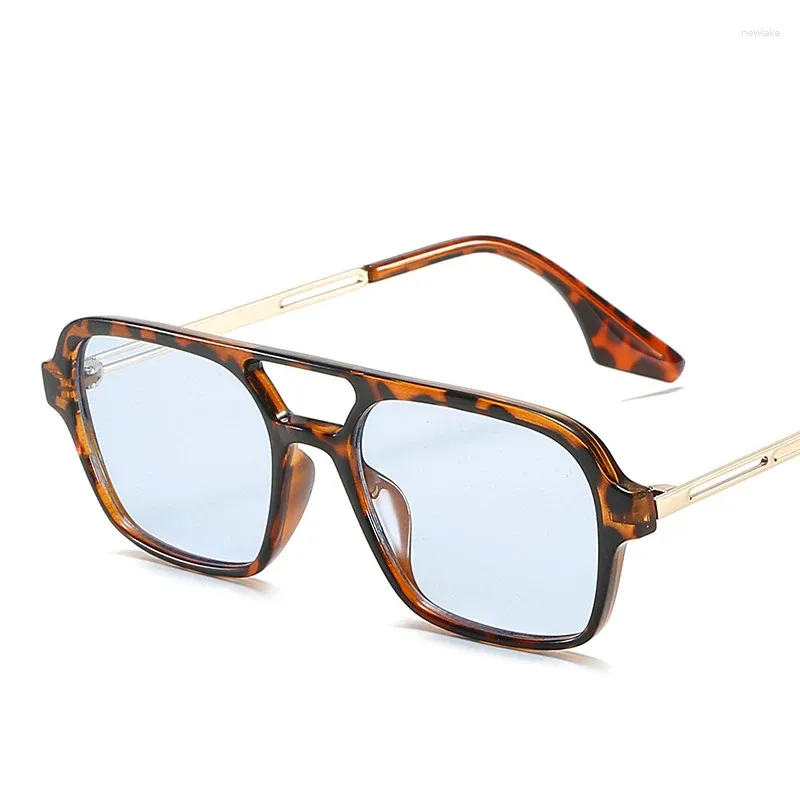 Sunglasses Classic Square Vintage Women Men Brand Design Mirror Sun Glasses Female Shades Retro Gafas UV400