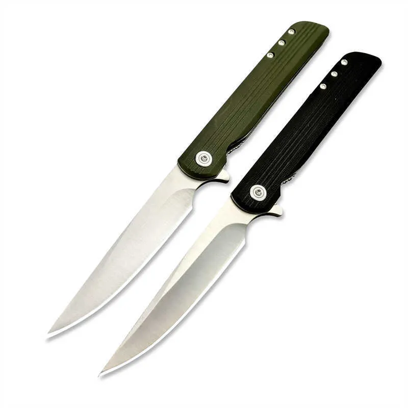 LCK 3810 Открытый складной карманный нож с ручкой G10, лезвие из углеродистой стали, ножи для кемпинга, выживания, охоты, EDC
