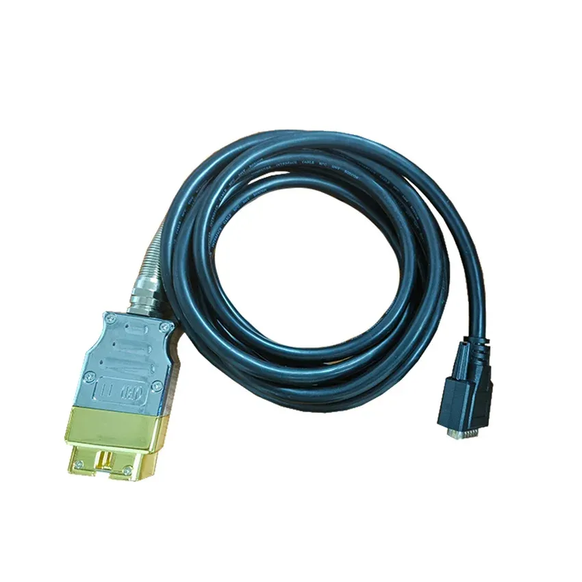 Metal OBDII 16 pinos macho montado conector OBD de metal liga de zinco OBD2 macho J1962 para DB15 macho