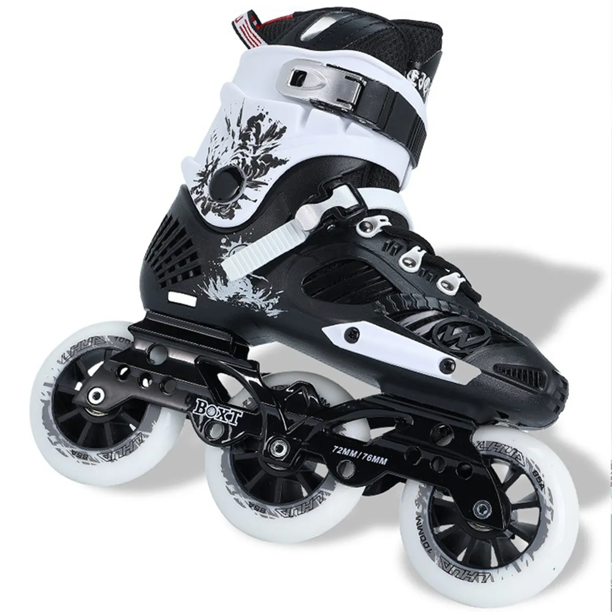 Beginners Big Three Wheel SpeedSkating Shoes Adult Professional Speed
