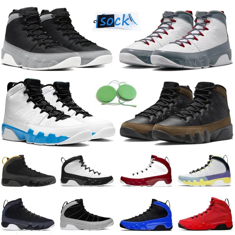 Jumpman 2024 9 Heren Basketbalschoenen 9s Sneaker University Powder
