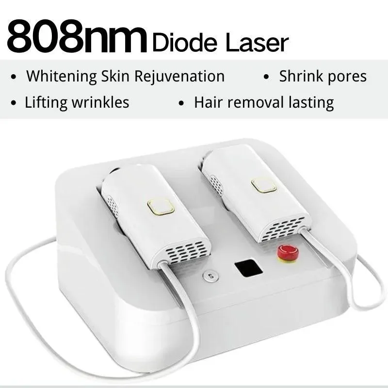 Macchina Mini Uso Domestico Laser a diodi 808Nm Depilazione indolore Diodo puro leggero Beauty Lazer