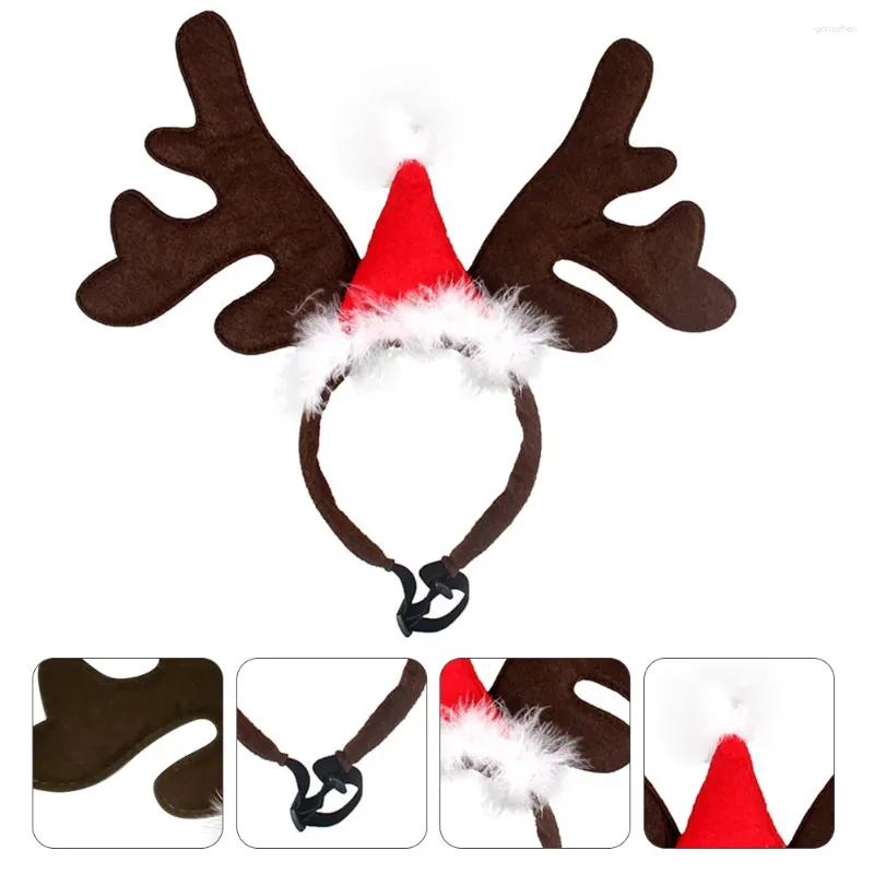 Vestuário para cães 1 pc bowknot criativo pino de cabelo moda pet festival prop (café vermelho)