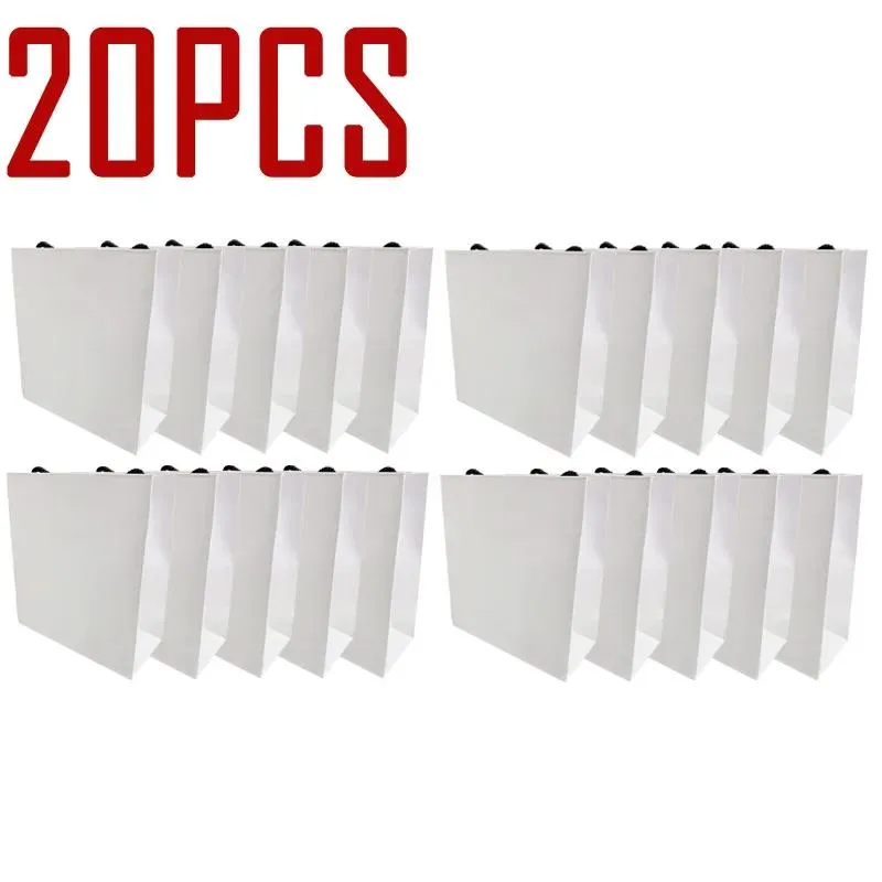 Bracelets 20pcs Newest Paper Bag for Bracelet and Necklace Box Set Women Original Europe Jewelry Bead Charm Outer Packaging