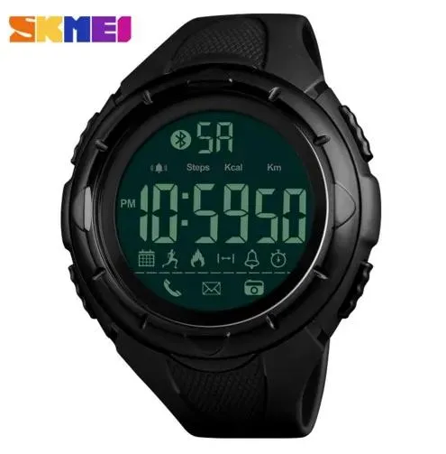 Watches SKMEI Men Fashion Smart Watch Waterproof Pedometer Digital Wristwatches Remote Camera Calorie Bluetooth Watch Relogio Masculino