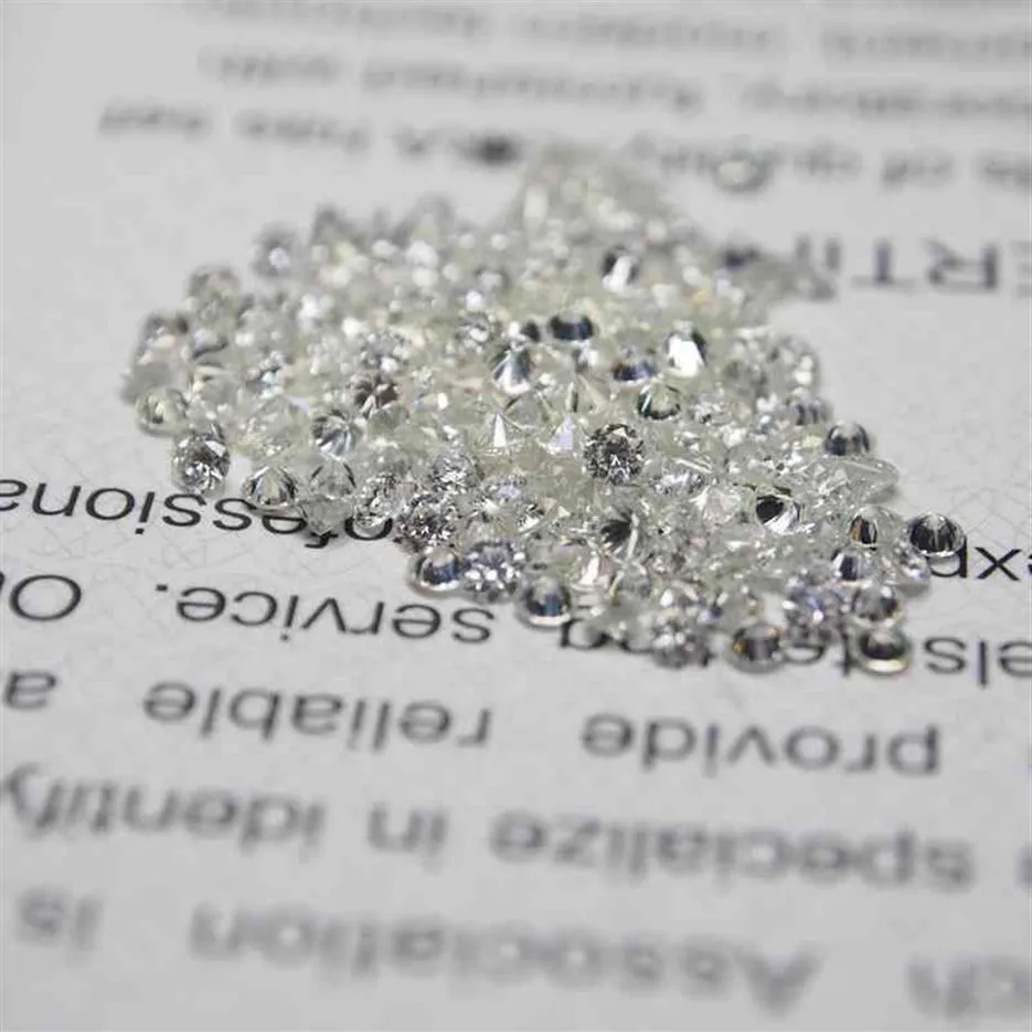 Small Size 1mm To 3mm VVS1 Moissanite Diamonds Loose Lab Grown White D Stones Per Carat244O