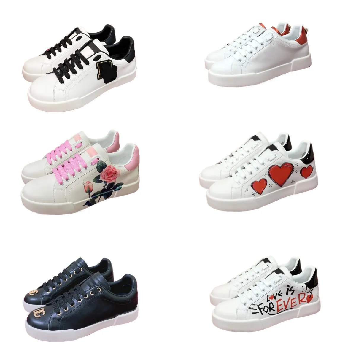 designer casual shoes women sneaker genuine leather white graffiti sneakers fashion diamond jewelry decoration skateboard luxury flat shoes men women mens shoes