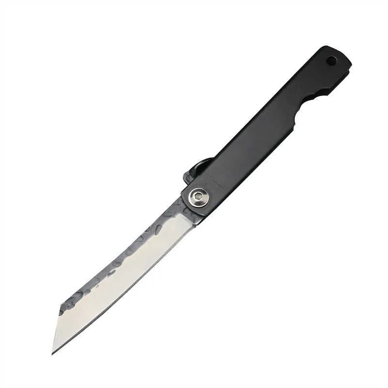 Japoński aluminiowy uchwyt taktyczny nóż kieszonkowy Edc Higonokami Noże