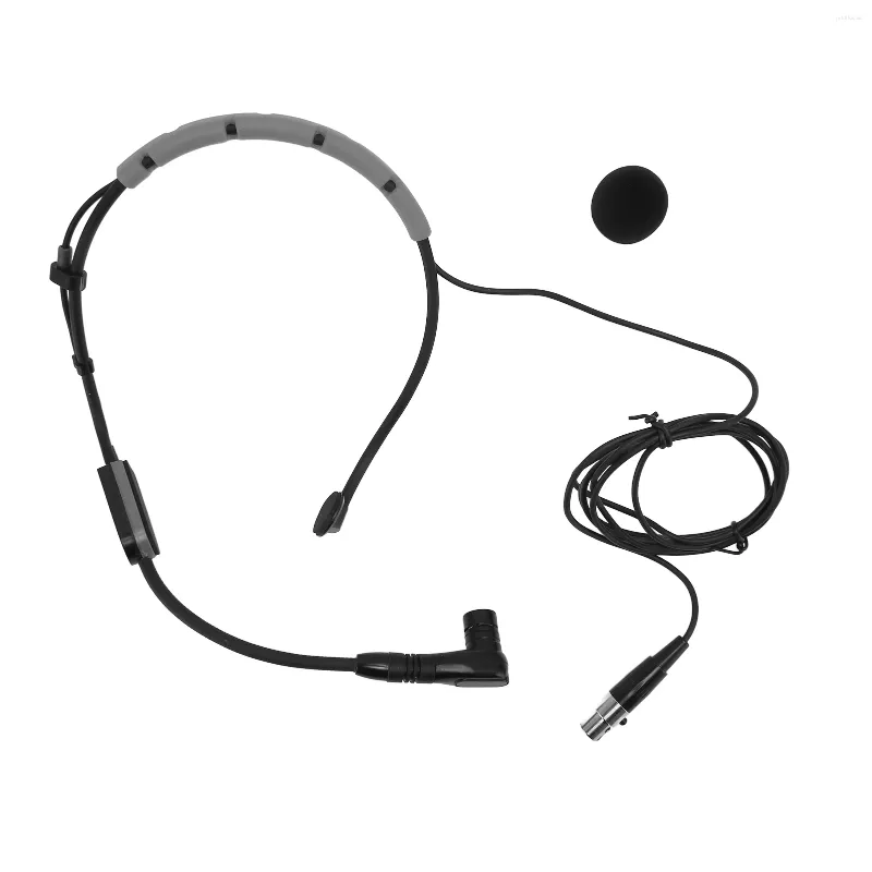 Mikrofoner headworn condenser Microphone Hydrofob struktur Fitness Headset för PGA31 SM31 SM35 gul