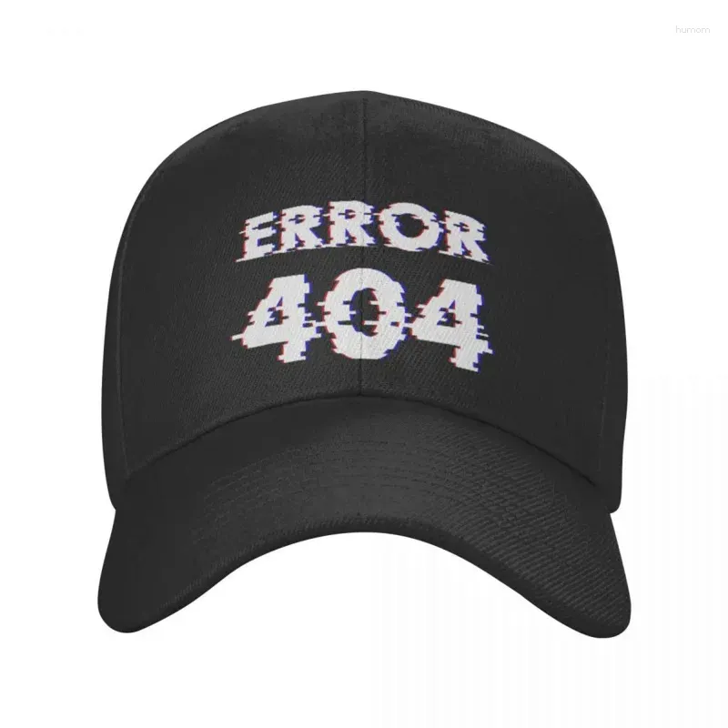 Kapaże Borda Błąd 404 Motywacja nie znaleziono czapki baseballowej dla mężczyzn kobiety oddychający maniak komputerowy programista tata kapelusz na świeżym powietrzu