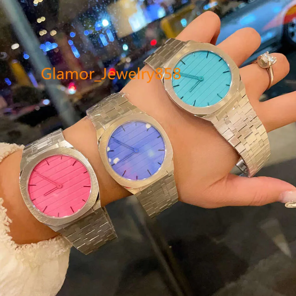 Womens Watch Designer Fashion High Quality Quartz Movement Size 38mm Diamond Pink Watch Waterproof Stainless Steel Material