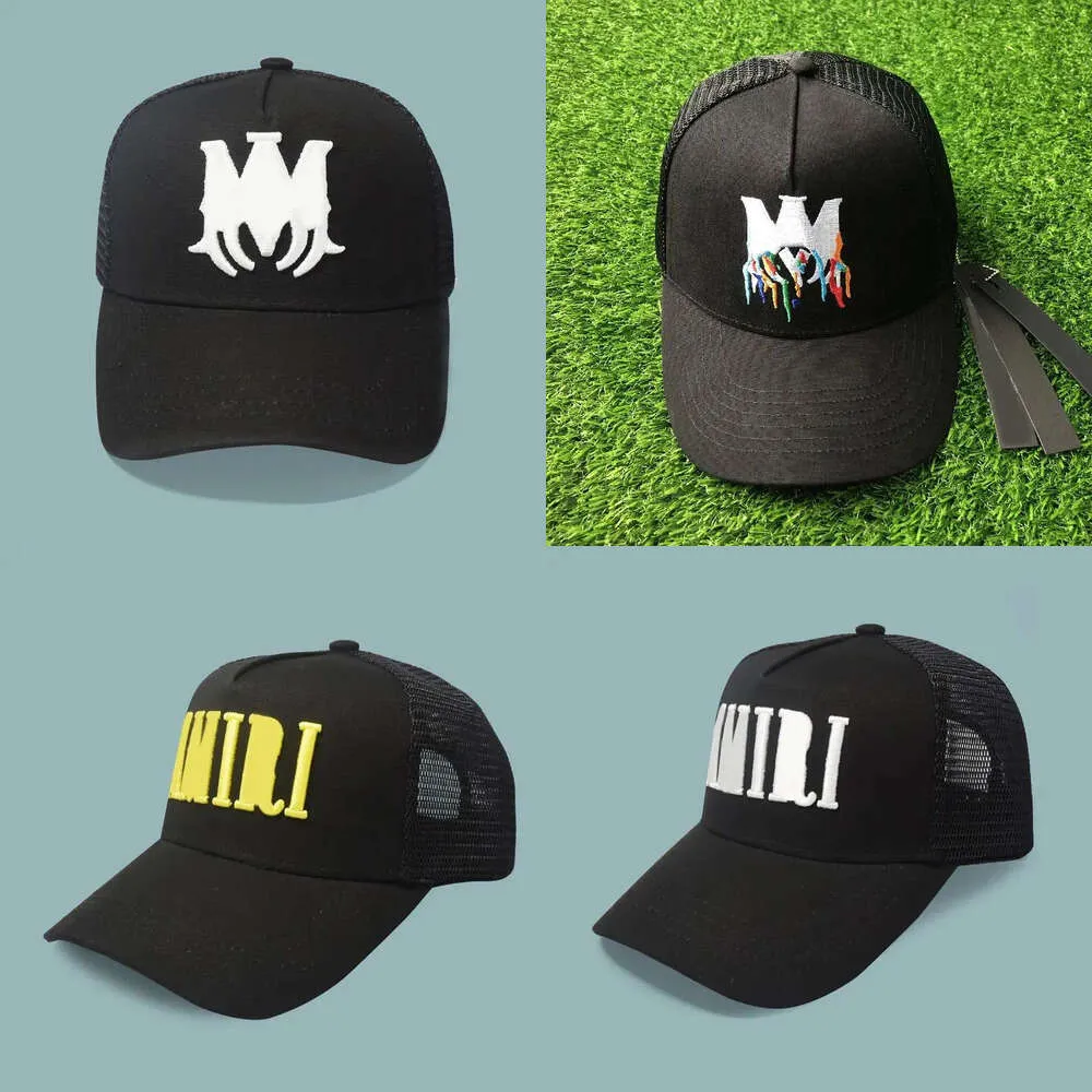 Hombres Sombrero Diseñador Lona Gorras de béisbol Mujeres Letra bordada Gorra de bola Mujer Moda para hombre Sombrero de marca Transpirable Malla de verano