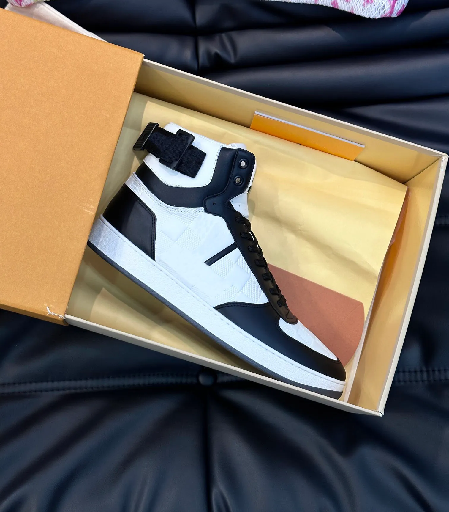Designer RIVOLI Luxury Mens Casual Shoes Colorful High Top  display picture 2