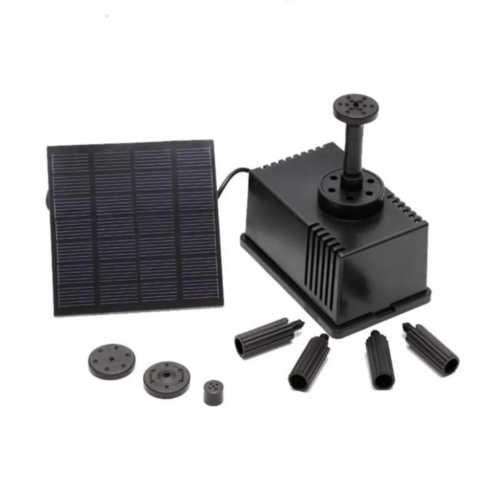 Air Pumps Accessories 50LB Fountain Submersible Water Pump Solar Powered With Filter Panel For Pond Pool2883148