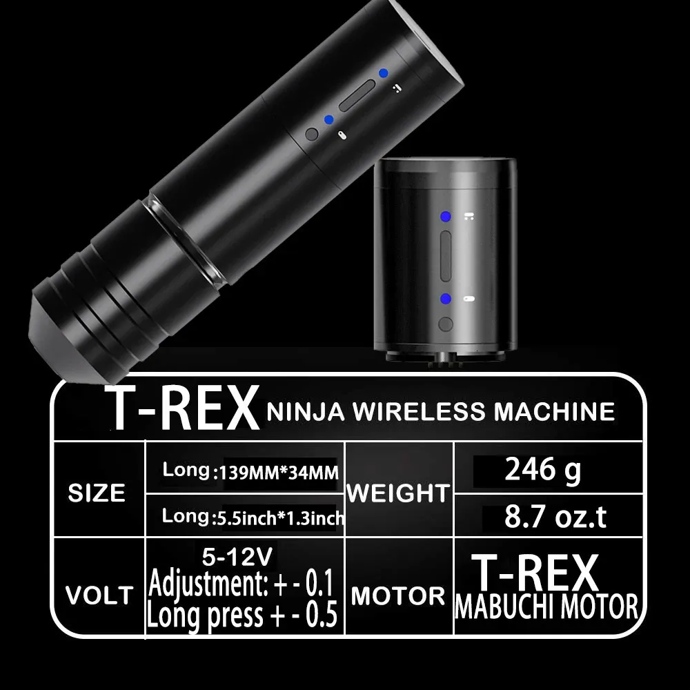 T REX NINJA RS Máquina De Tatuaje Inalámbrica De 47,88 € | DHgate
